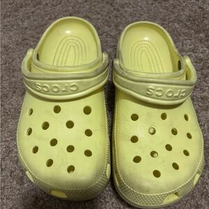 Crocs Neon Yellow Clogs